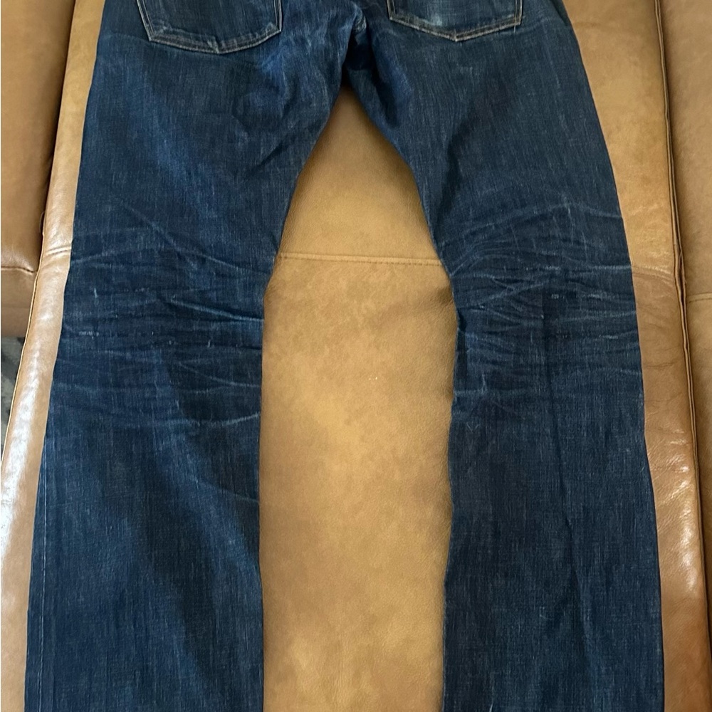 J Brand Blue Skinny Jeans with Rich Indigo Hue